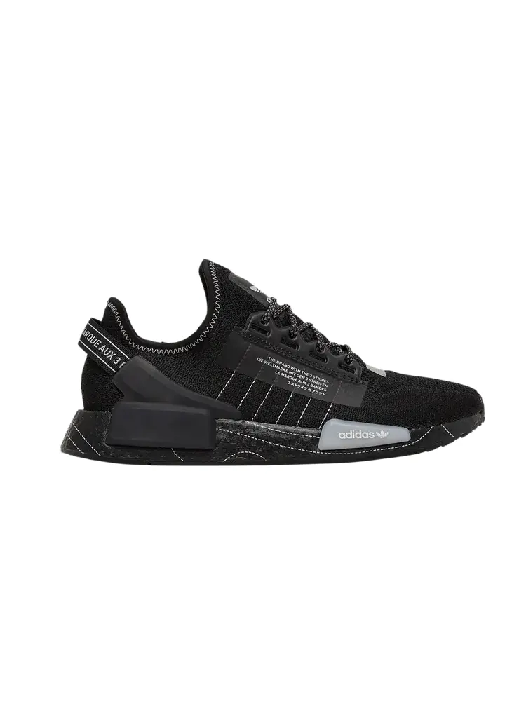 Кроссовки adidas NMD_R1 V2 'Black White' — изображение 1 из 9, черный/белый/серый