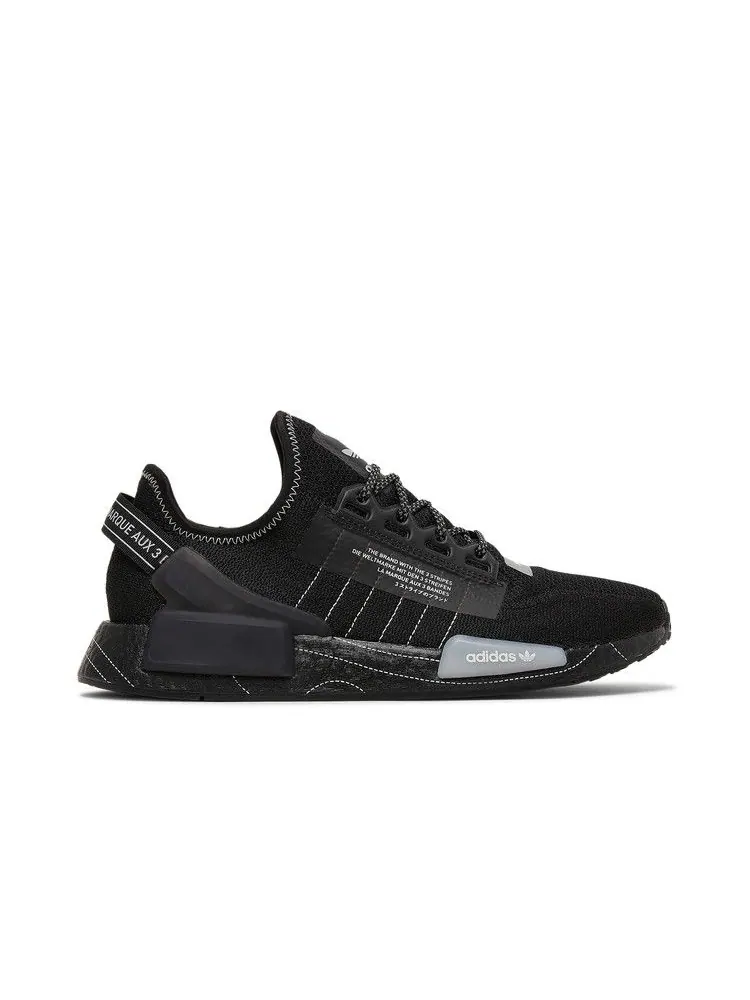 Кроссовки adidas NMD_R1 V2 'Black White' — изображение 2 из 9, черный/белый/серый