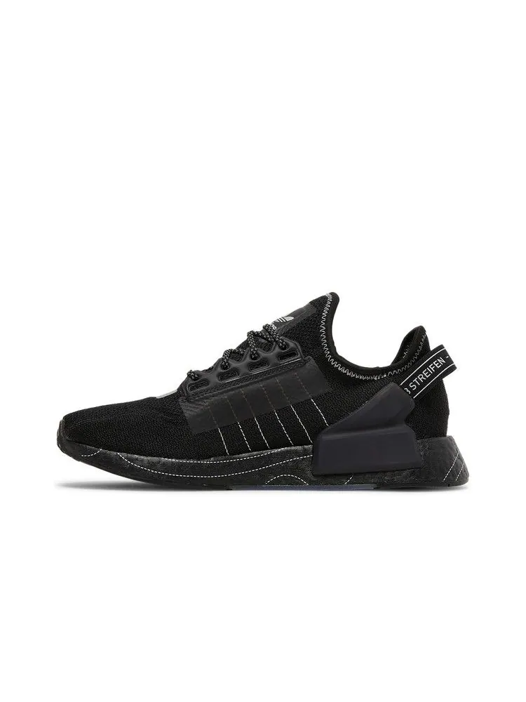 Кроссовки adidas NMD_R1 V2 'Black White' — изображение 4 из 9, черный/белый/серый