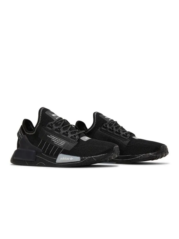 Кроссовки adidas NMD_R1 V2 'Black White' — изображение 9 из 9, черный/белый/серый
