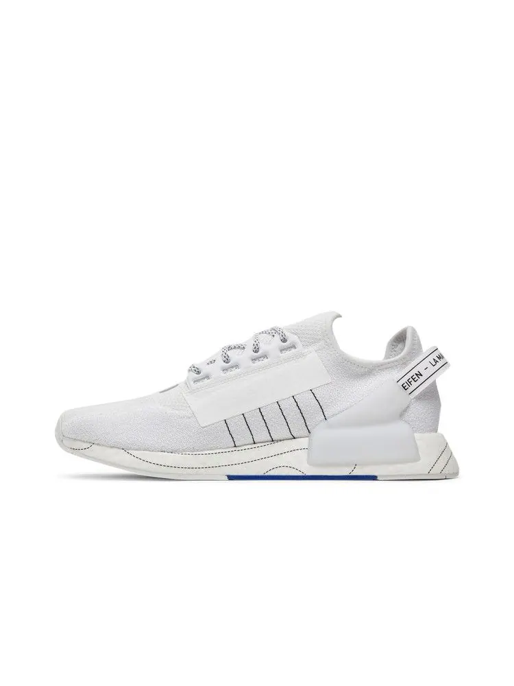 Кроссовки adidas NMD_R1 V2 'White Bold Blue' — изображение 4 из 9, белый/черный/синий