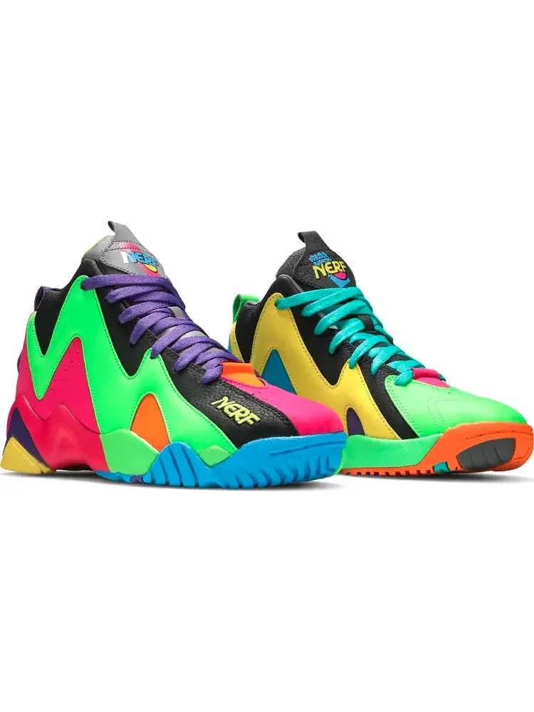 Кроссовки nerf x kamikaze 2 j 'backboard breaker' Reebok — изображение 8 из 8, мульти
