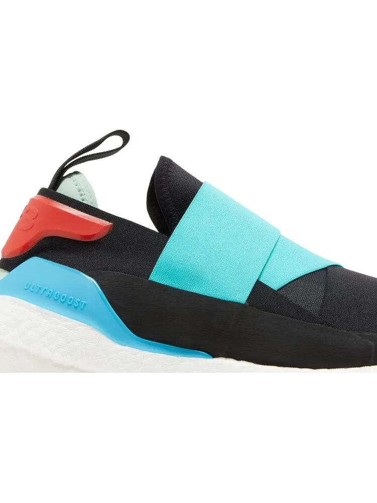 Кроссовки Adidas Y-3 UltraBoost 22 'Black Vivid Mint' — изображение 2 из 8, черный