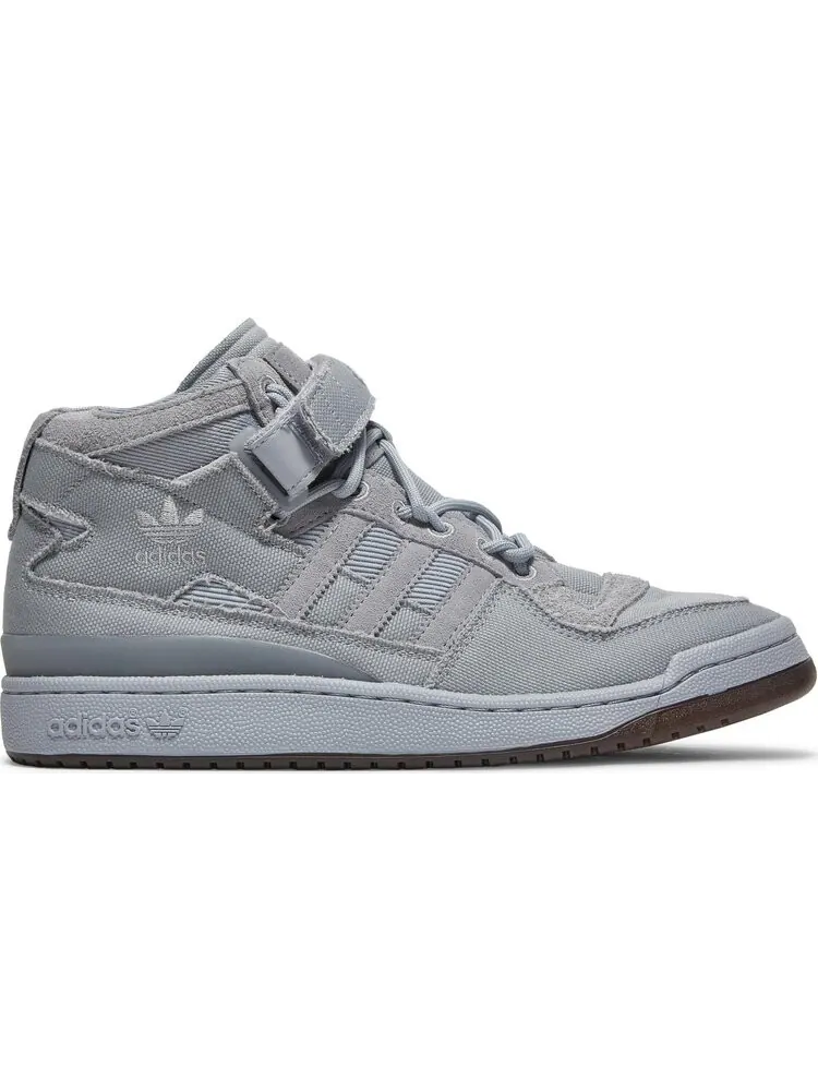 Кроссовки Adidas Ivy Park x Forum Mid 'Rodeo' — изображение 1 из 8, серебряный