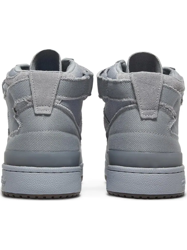 Кроссовки Adidas Ivy Park x Forum Mid 'Rodeo' — изображение 6 из 8, серебряный
