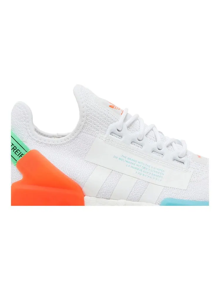 Кроссовки adidas NMD_R1 V2 'Glow In The Dark - White Sonic Ink' — изображение 3 из 9, белый/белый