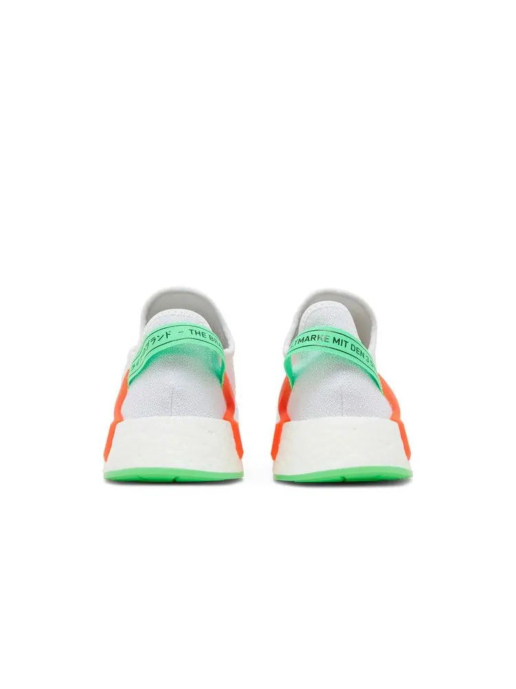Кроссовки adidas NMD_R1 V2 'Glow In The Dark - White Sonic Ink' — изображение 7 из 9, белый/белый