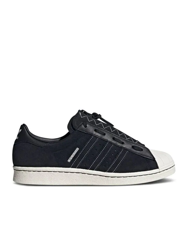Кроссовки Adidas NEIGHBORHOOD X SUPERSTAR 80S 'CORE BLACK' — изображение 1 из 1, черный