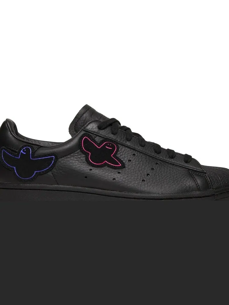 Кроссовки Adidas Mark Gonzales x Superstar ADV 'Shmoo' — изображение 2 из 8, черный
