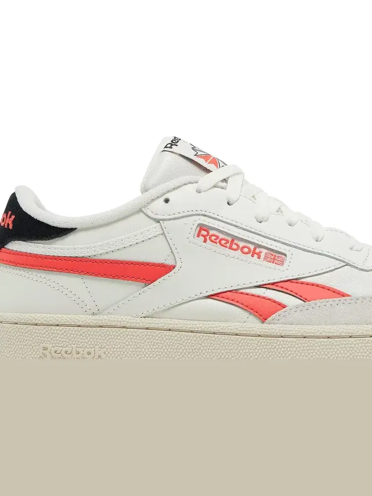 Кроссовки club c revenge 'chalk semi orange flare' Reebok — изображение 2 из 8, белый
