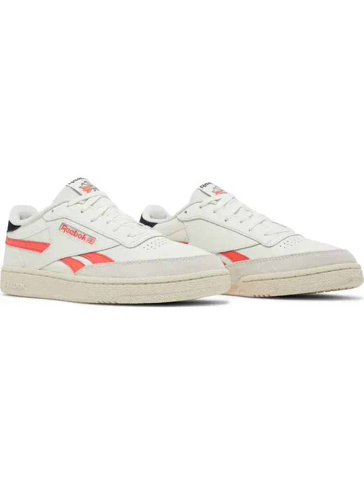 Кроссовки club c revenge 'chalk semi orange flare' Reebok — изображение 8 из 8, белый