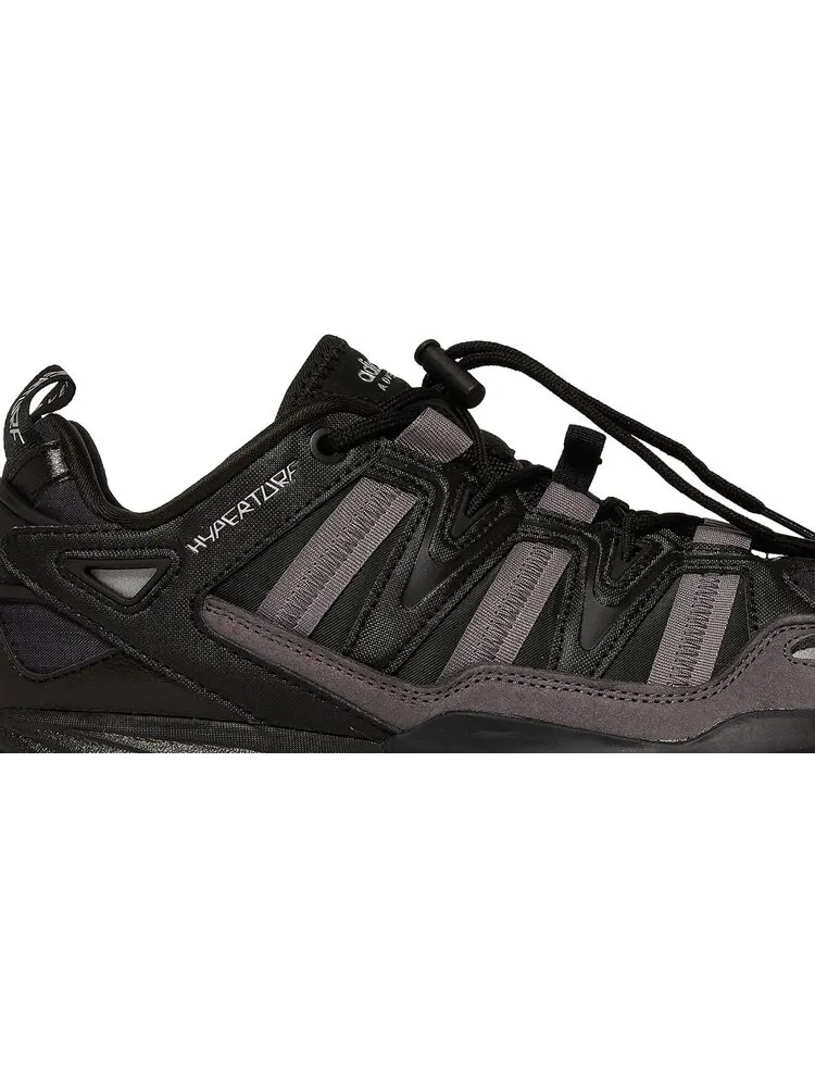 Кроссовки Adidas Hyperturf 'Black Trace Grey' — изображение 2 из 8, черный