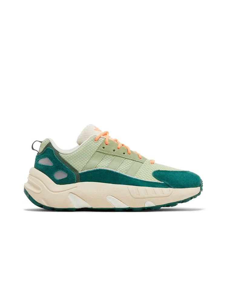Кроссовки ZX 22 Boost 'Ecru Tint Core Green' — изображение 1 из 8, зеленый