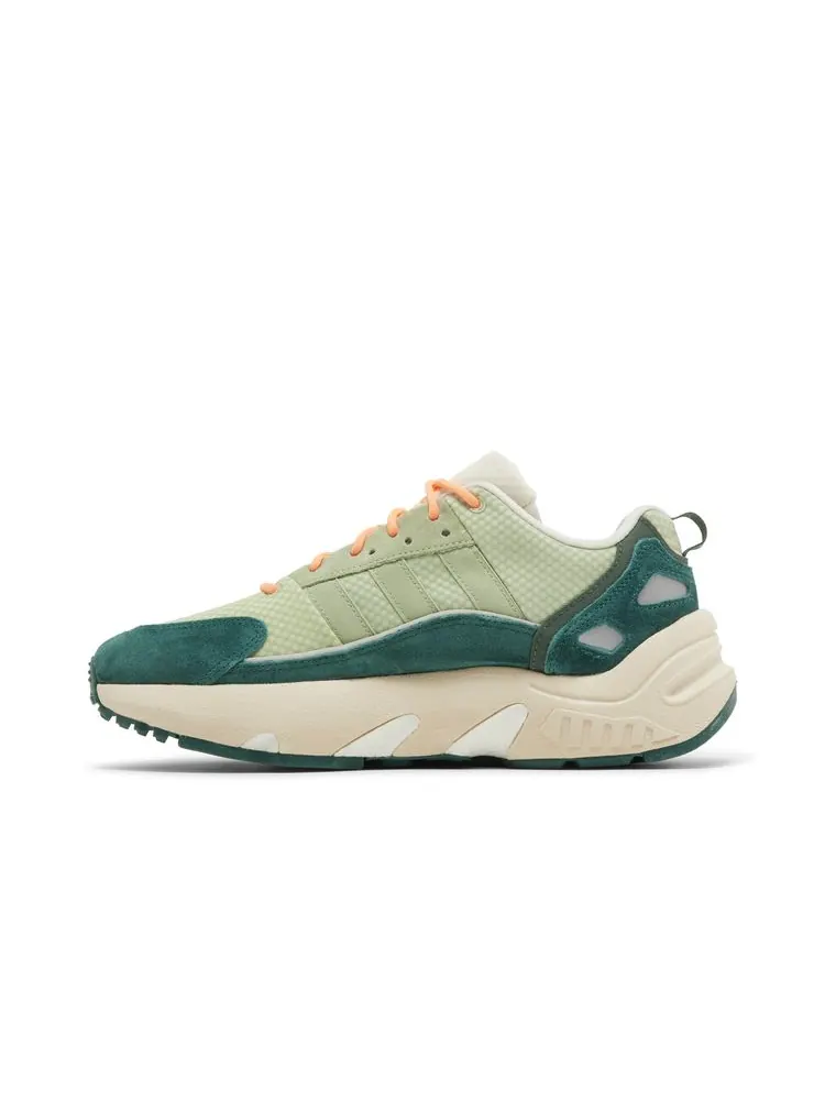 Кроссовки ZX 22 Boost 'Ecru Tint Core Green' — изображение 3 из 8, зеленый