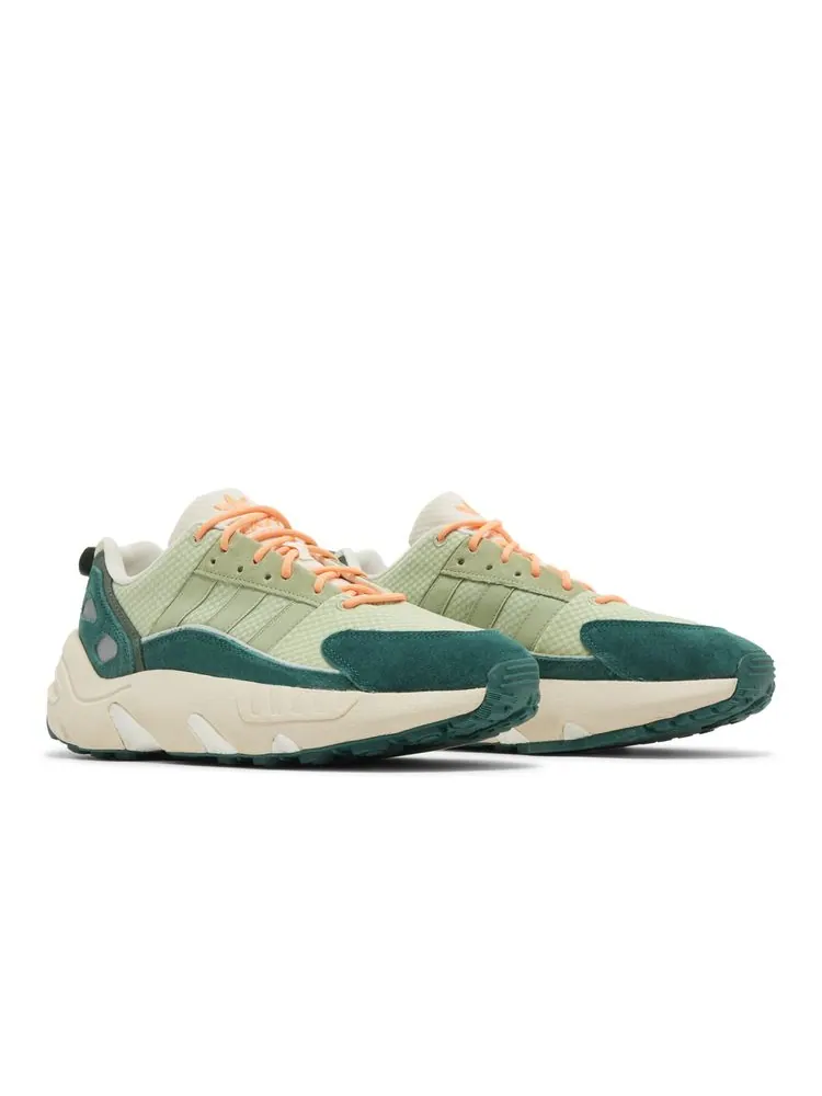 Кроссовки ZX 22 Boost 'Ecru Tint Core Green' — изображение 8 из 8, зеленый