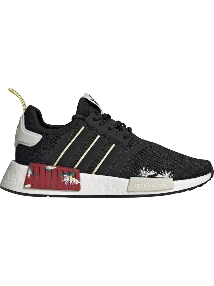 Кроссовки Adidas Thebe Magugu x Wmns NMD_R1 'Birds of Paradise' — изображение 1 из 1, черный