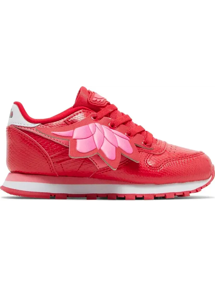 Кроссовки pj masks x classic leather toddler 'owlette' Reebok — изображение 1 из 8, красный