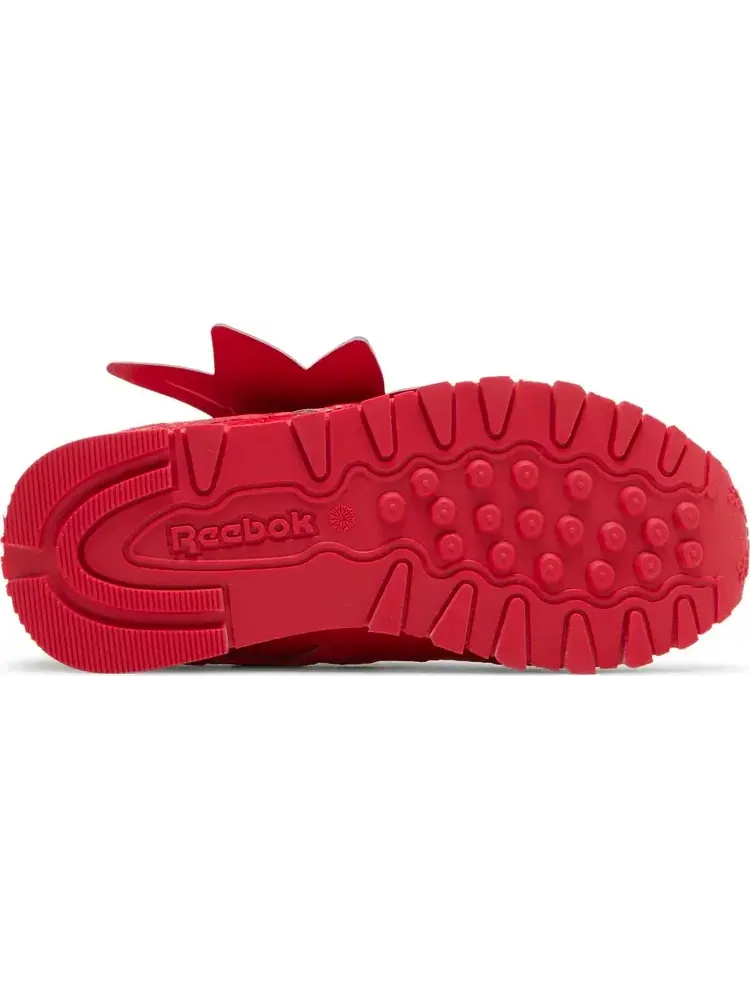 Кроссовки pj masks x classic leather toddler 'owlette' Reebok — изображение 4 из 8, красный