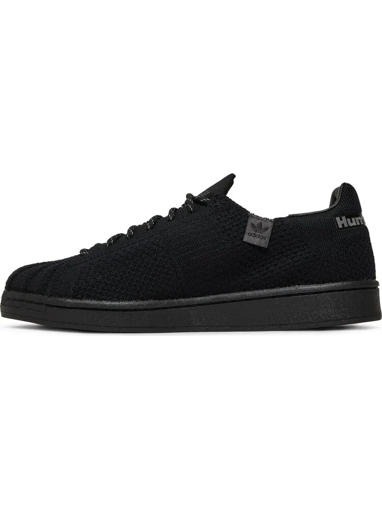 Кроссовки Adidas Pharrell x Superstar Primeknit 'Black Future' — изображение 3 из 8, черный