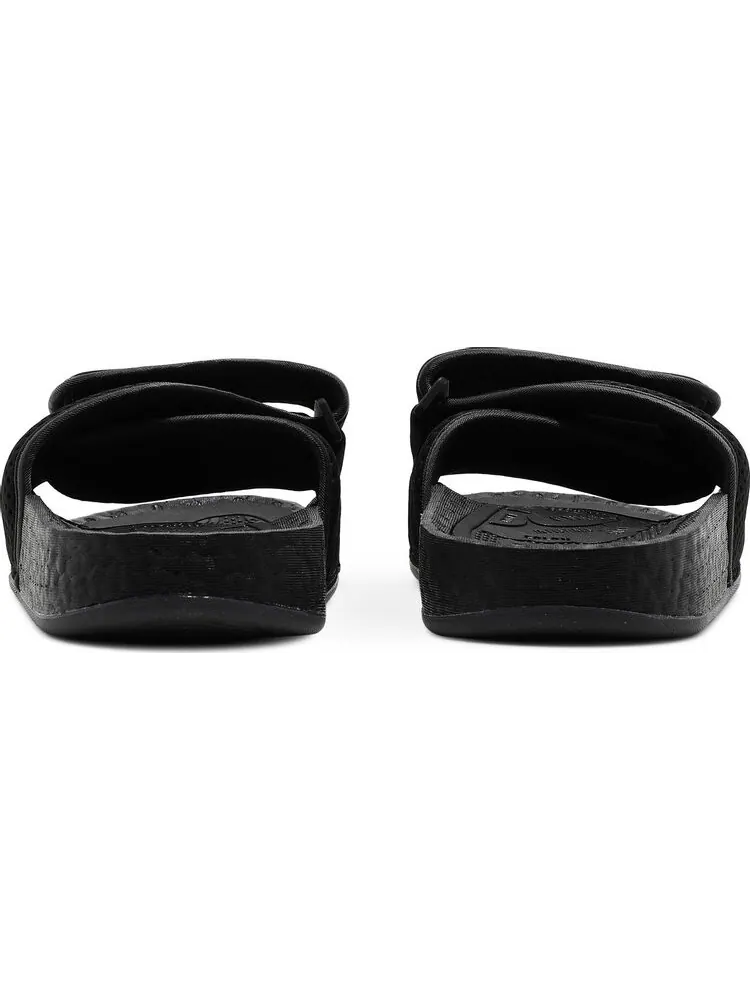 Сандалии Adidas Pharrell x Chancletas Hu Slide 'Black Future' — изображение 6 из 8, черный