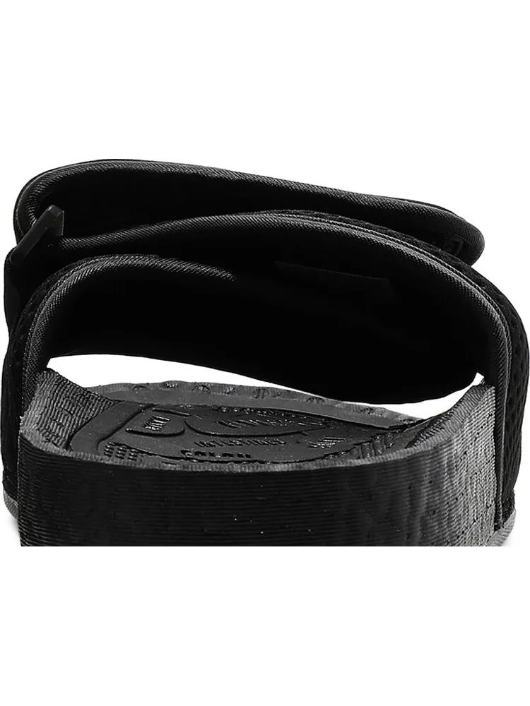 Сандалии Adidas Pharrell x Chancletas Hu Slide 'Black Future' — изображение 7 из 8, черный