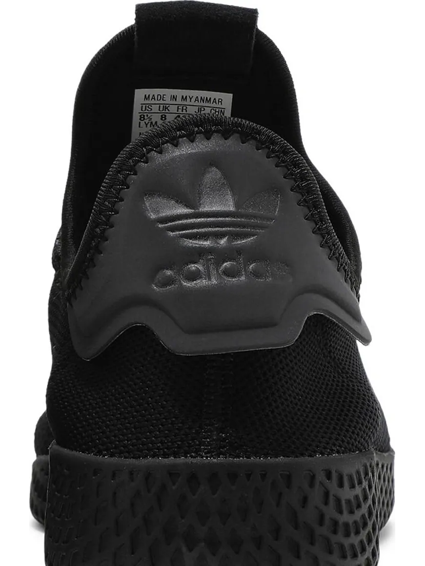 Кроссовки Adidas Pharrell x Tennis Hu 'Black Future' — изображение 7 из 8, черный