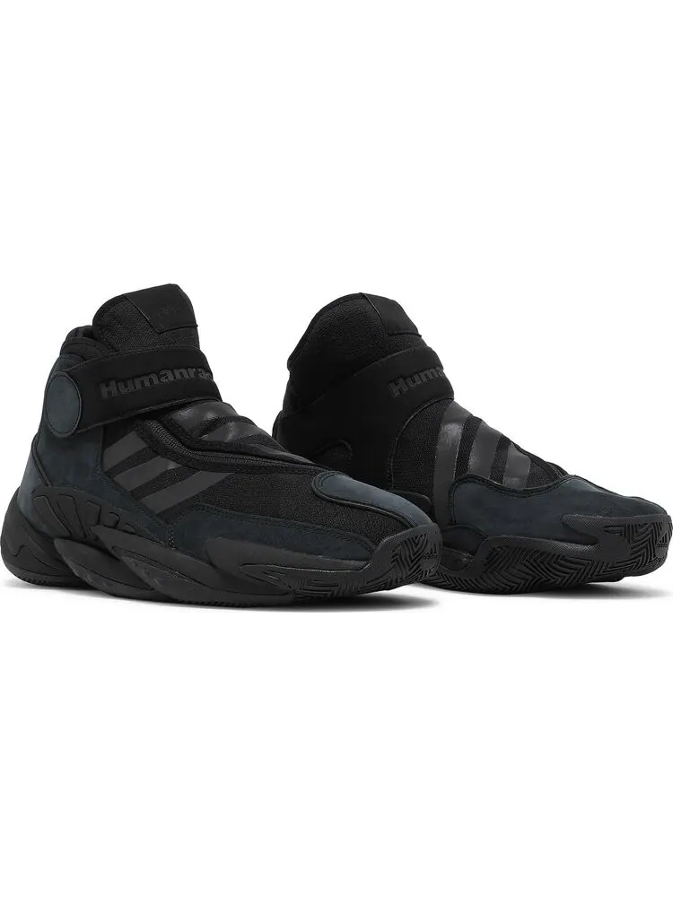 Кроссовки Adidas Pharrell x BYW 0 To 60 'Triple Black' — изображение 8 из 8, черный