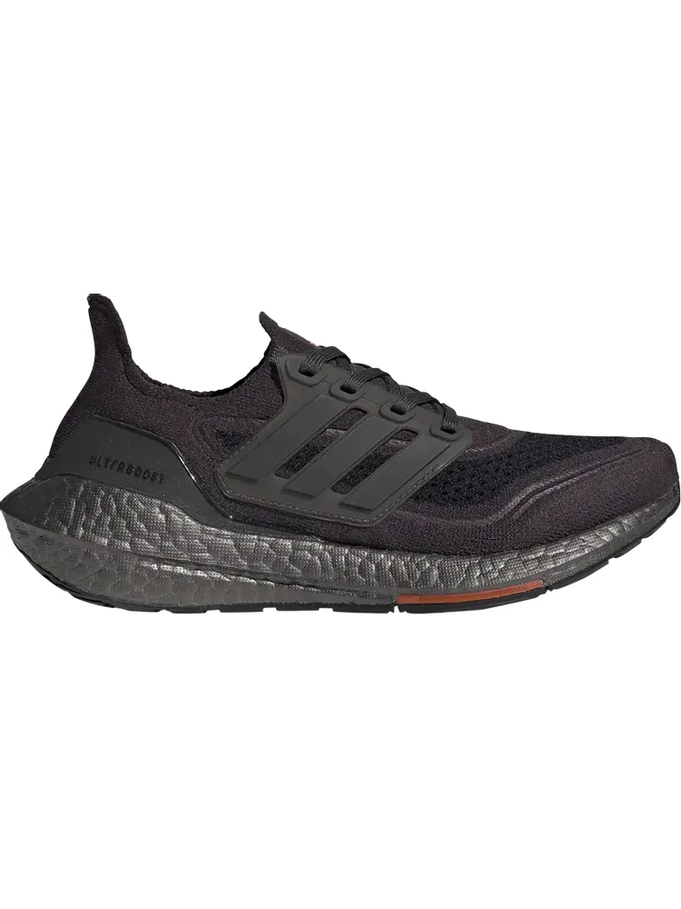 Кроссовки Adidas UltraBoost 21 J 'Carbon Solar Red' — изображение 1 из 1, черный