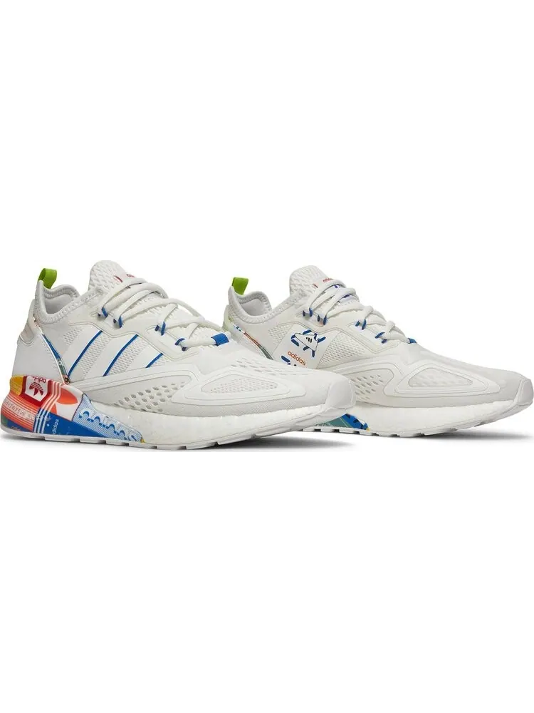 Кроссовки Adidas ZX 2K Boost — изображение 8 из 8, белый