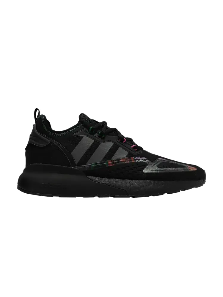Кроссовки adidas ZX 2K Boost 'Black Bright Green' — изображение 1 из 1