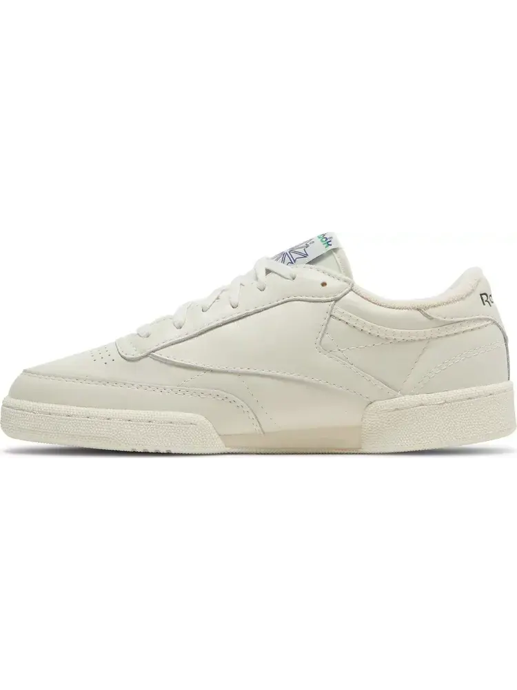 Кроссовки club c 85 vintage 'split logo - cobalt green' Reebok — изображение 3 из 8, белый