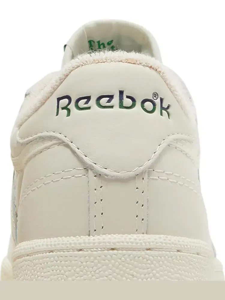 Кроссовки club c 85 vintage 'split logo - cobalt green' Reebok — изображение 7 из 8, белый