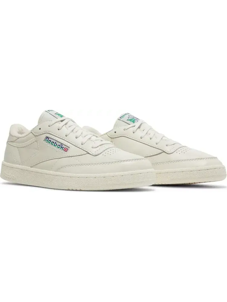 Кроссовки club c 85 vintage 'split logo - cobalt green' Reebok — изображение 8 из 8, белый