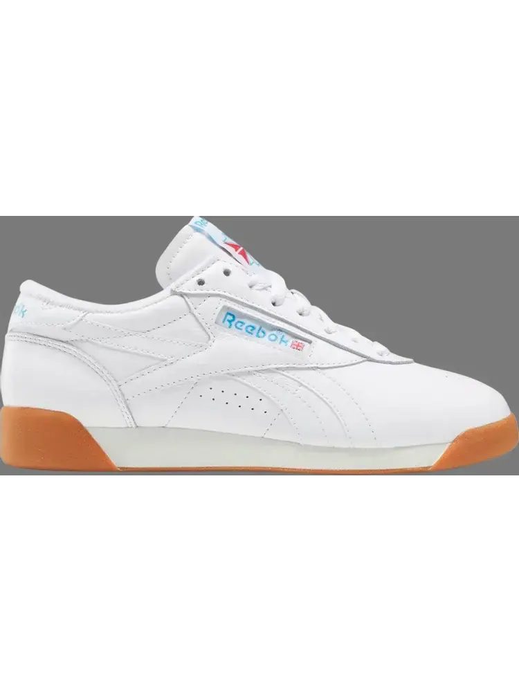 Кроссовки wmns freestyle low '40th anniversary - white gum' Reebok — изображение 1 из 1, белый