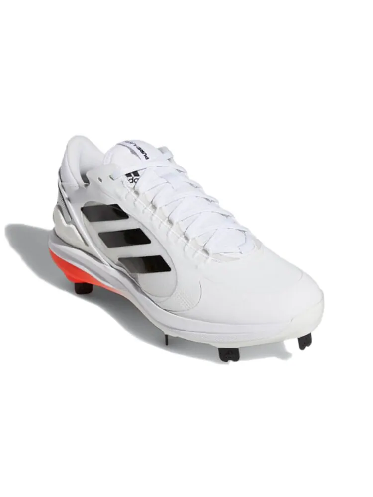 Кроссовки женские Adidas PureHustle 2 Elite — изображение 3 из 6, белый/черный/оранжевый