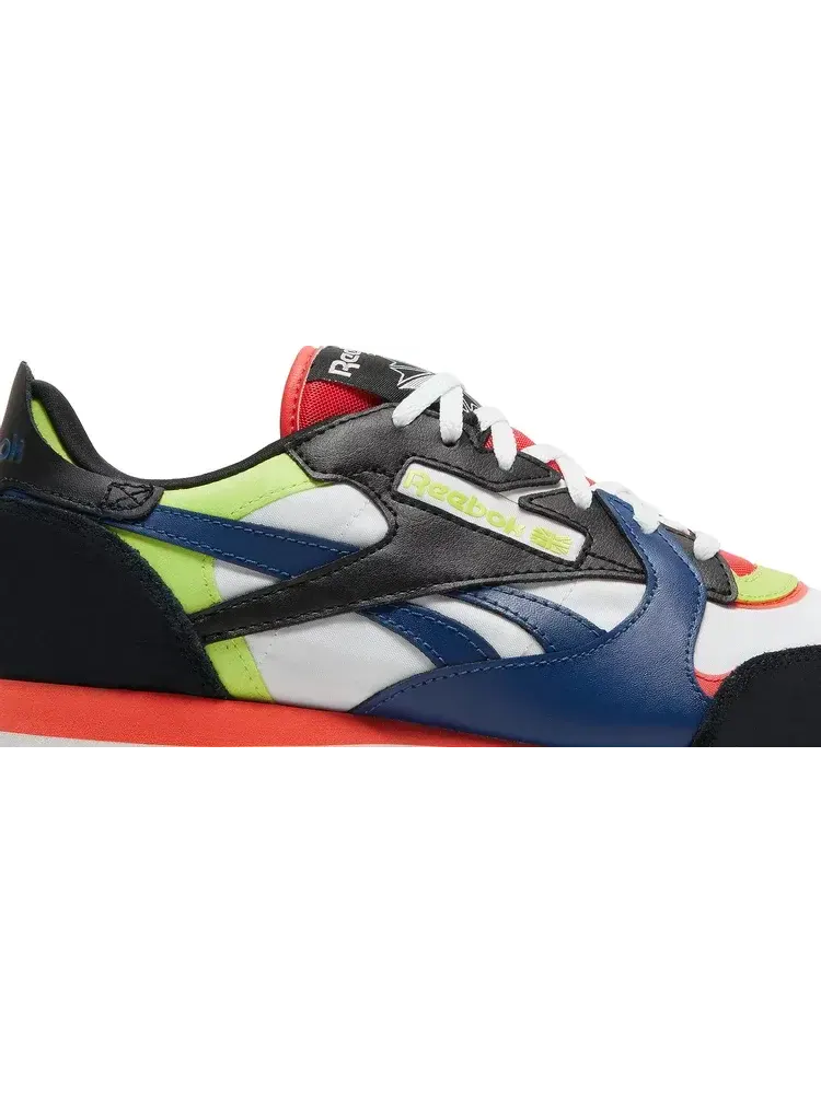Кроссовки classic leather 'white black dynamic red' Reebok — изображение 2 из 8, белый