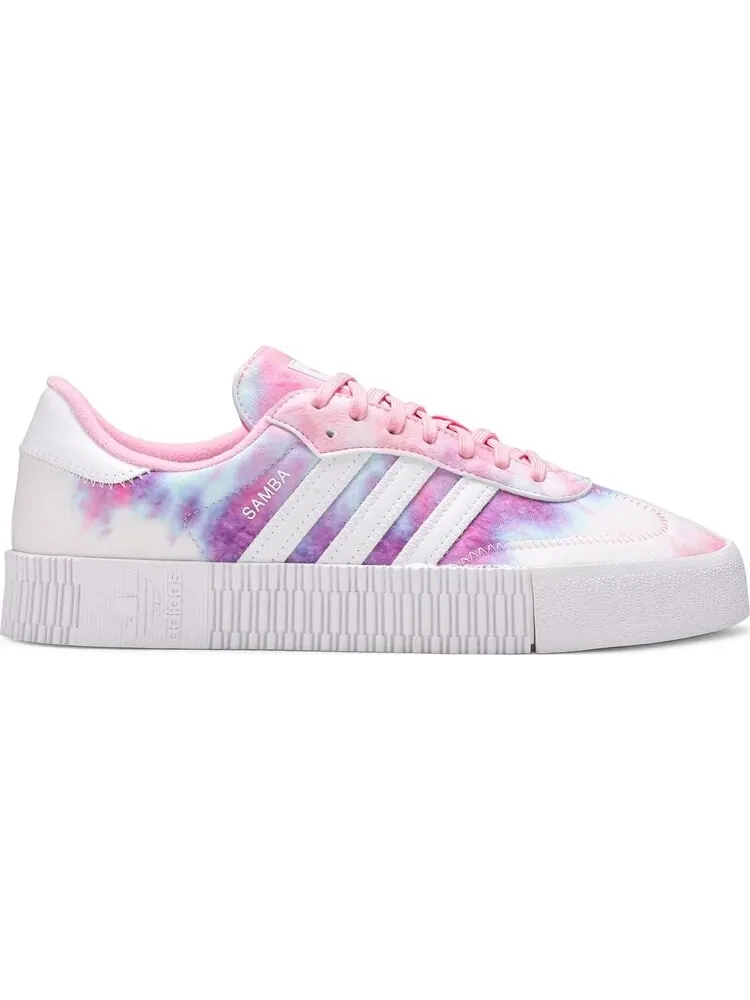 Кроссовки Adidas Wmns Sambarose 'Tie Dye - True Pink' — изображение 1 из 8, розовый