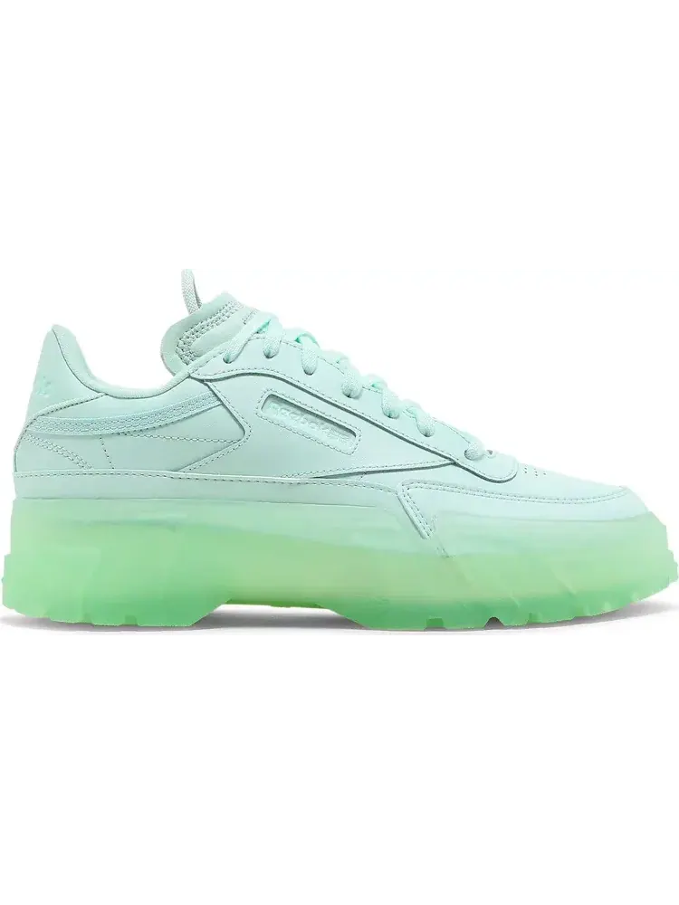 Кроссовки cardi b x wmns club c 'aqua dust' Reebok — изображение 1 из 8, зеленый