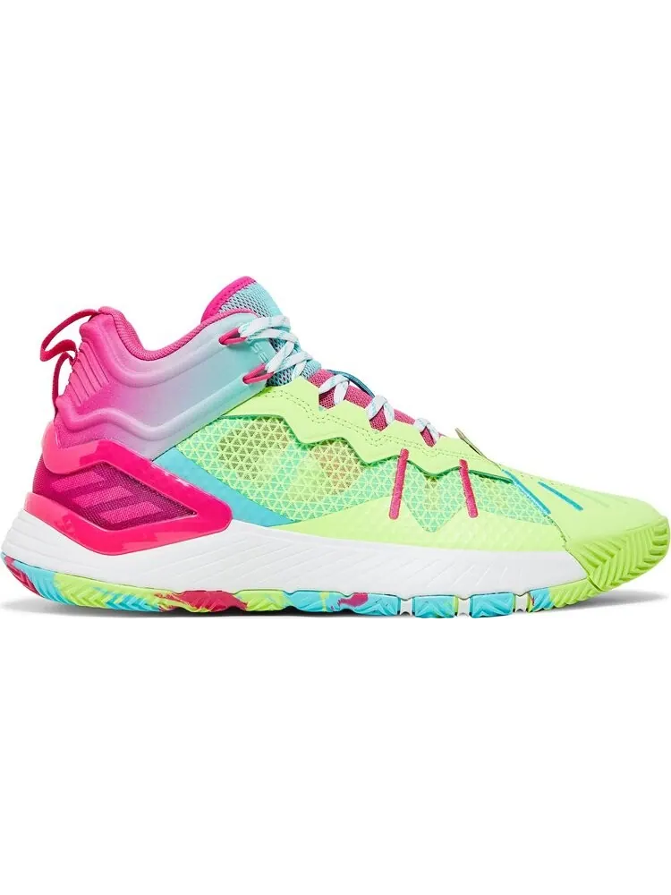Кроссовки Adidas D Rose Son of Chi 'Godspeed - Signal Green Pink' — изображение 1 из 8, мульти