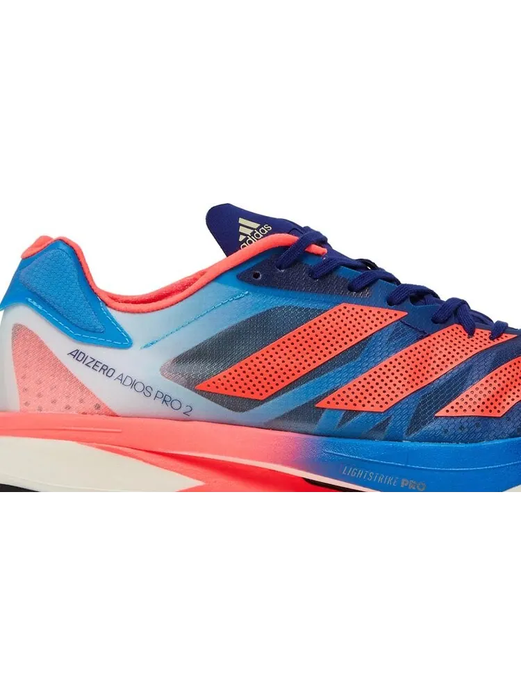 Кроссовки Adidas Adizero Adios Pro 2 'Legacy Indigo Turbo' — изображение 2 из 8, синий