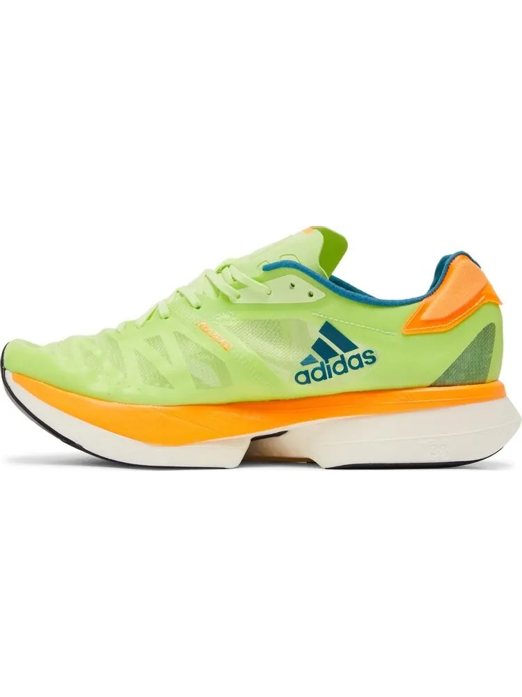 Кроссовки Adidas Adizero Adios Pro 2 'Pulse Lime Flash Orange' — изображение 3 из 8, зеленый