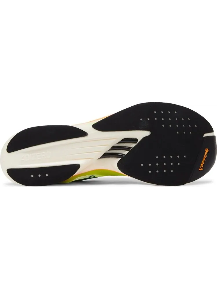 Кроссовки Adidas Adizero Adios Pro 2 'Pulse Lime Flash Orange' — изображение 4 из 8, зеленый