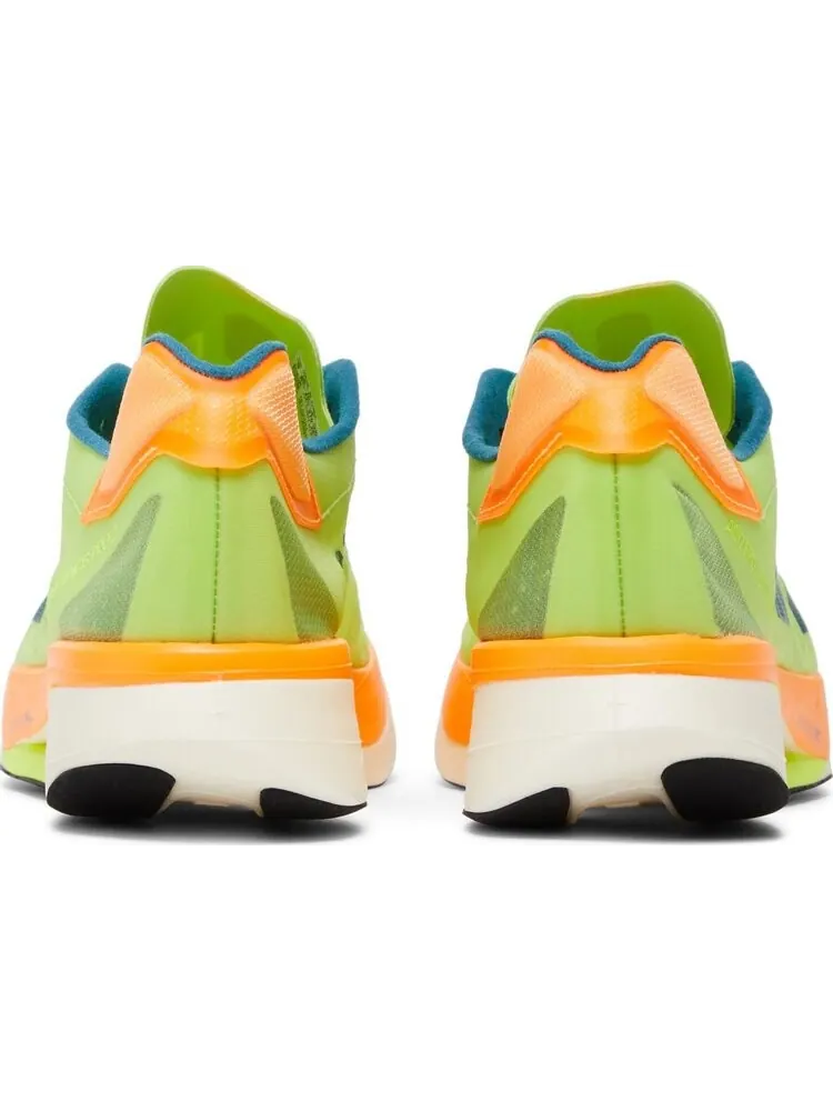 Кроссовки Adidas Adizero Adios Pro 2 'Pulse Lime Flash Orange' — изображение 6 из 8, зеленый