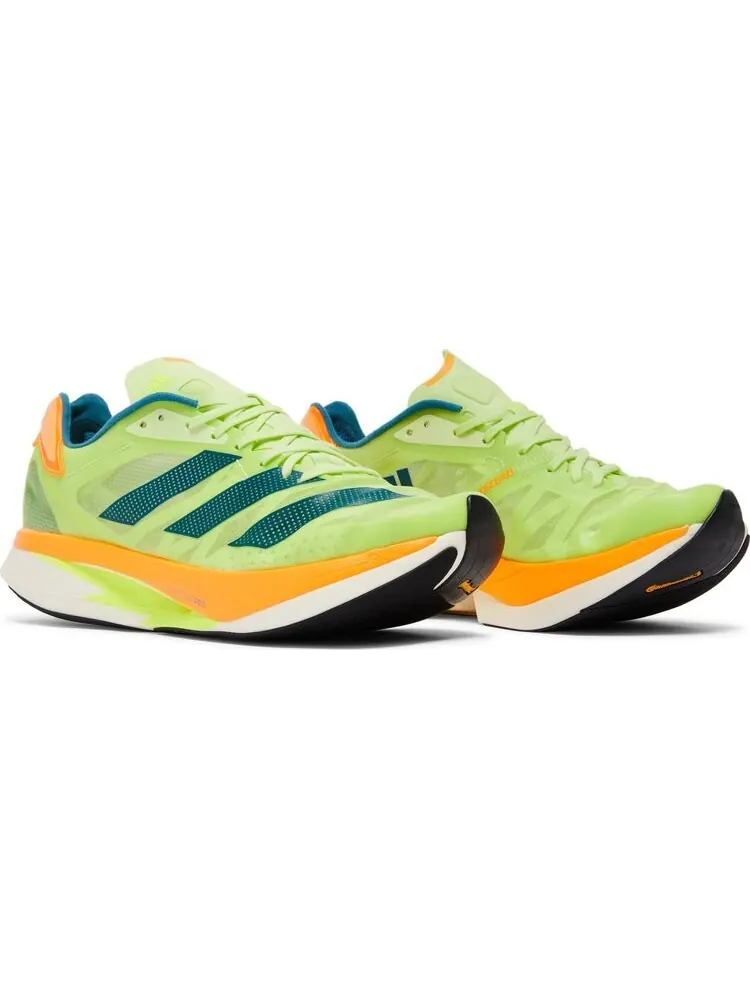 Кроссовки Adidas Adizero Adios Pro 2 'Pulse Lime Flash Orange' — изображение 8 из 8, зеленый