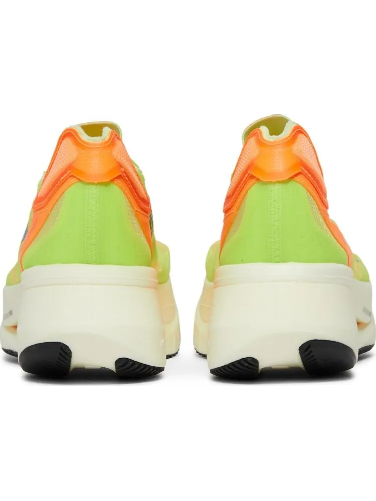 Кроссовки Adidas Adizero Prime X 'Pulse Lime Flash Orange' — изображение 6 из 8, зеленый