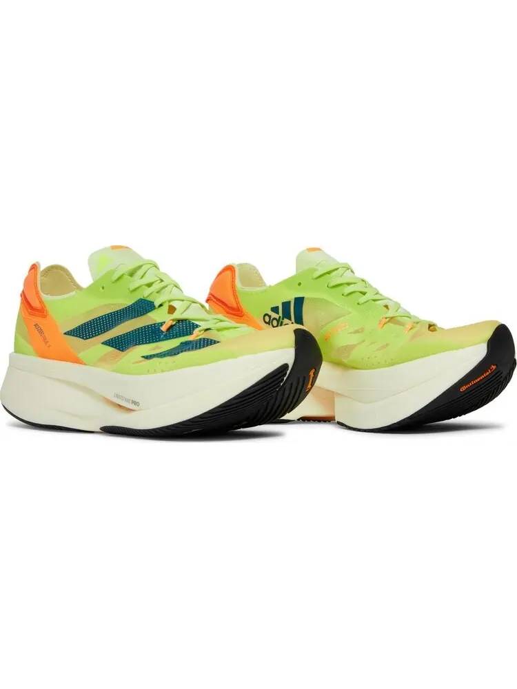 Кроссовки Adidas Adizero Prime X 'Pulse Lime Flash Orange' — изображение 8 из 8, зеленый