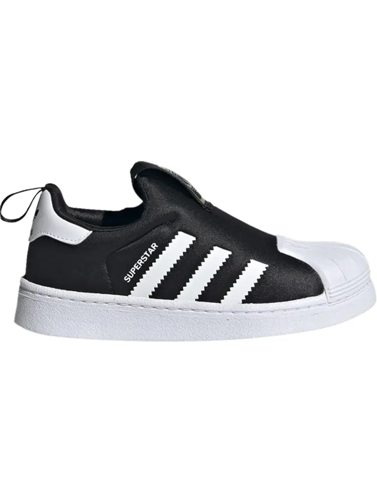 Кроссовки Adidas Superstar 360 J 'Black White' — изображение 1 из 1, черный