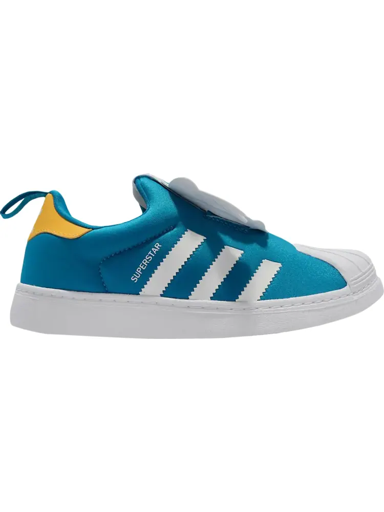 Кроссовки Adidas Disney x Superstar 360 Little Kid — изображение 1 из 1, синий