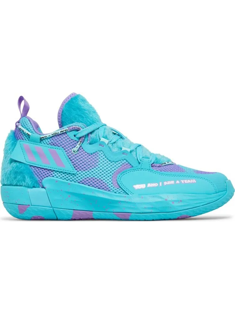 Кроссовки Adidas Monsters Inc. x Dame 7 EXTPLY 'Sulley' — изображение 1 из 8, синий