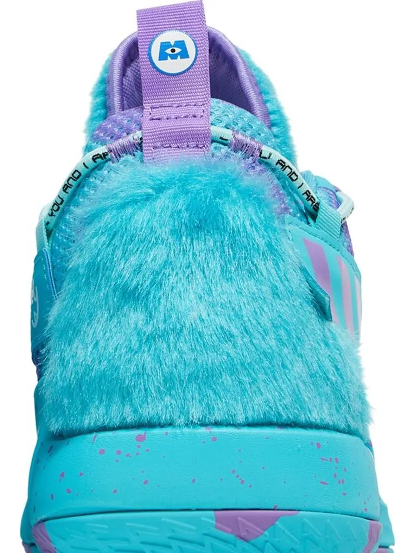Кроссовки Adidas Monsters Inc. x Dame 7 EXTPLY 'Sulley' — изображение 7 из 8, синий